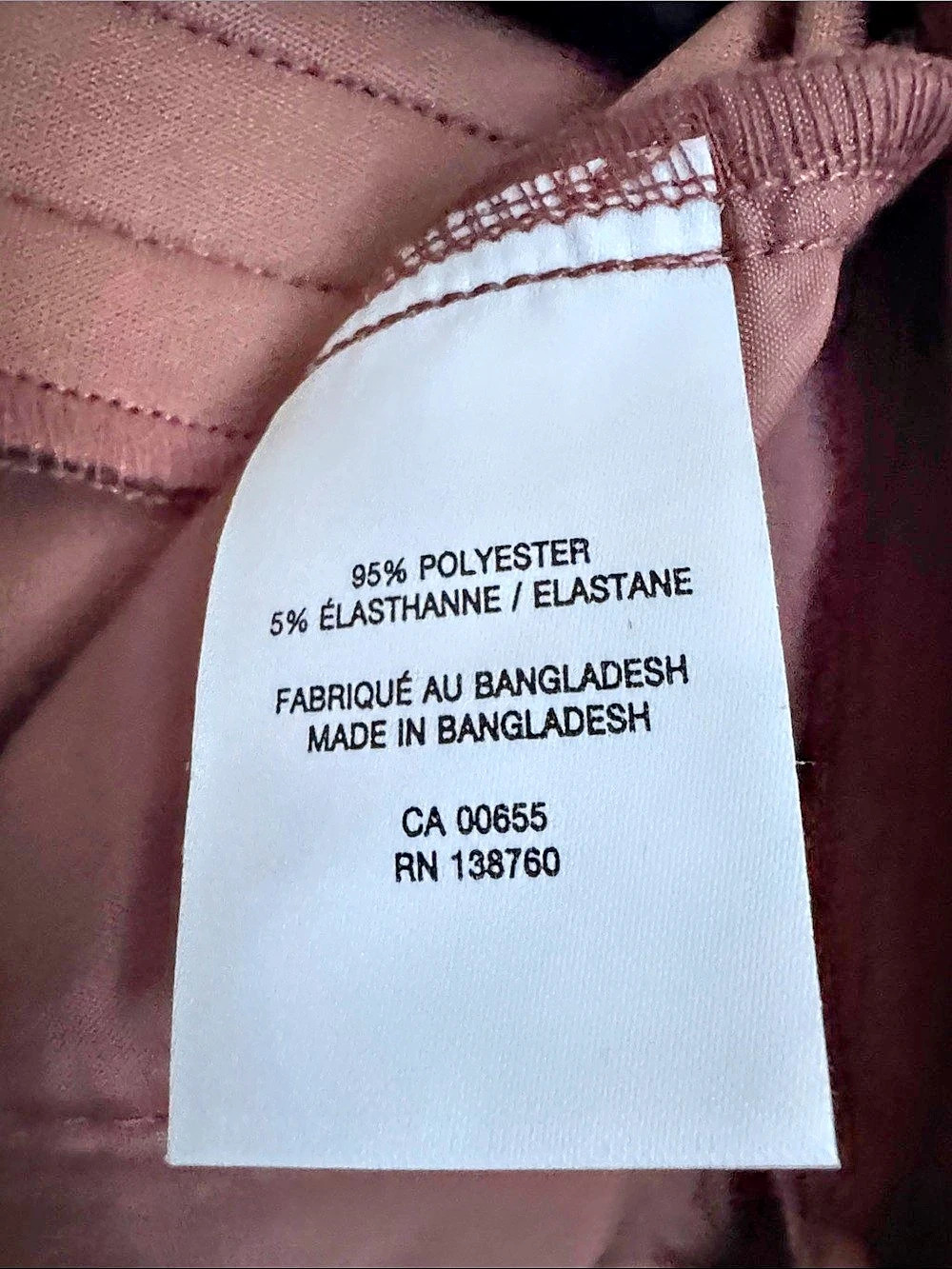 NWT Signature by Levi Strauss Straight Leg Pants Brown - Size 22 - Picture 5 of 5